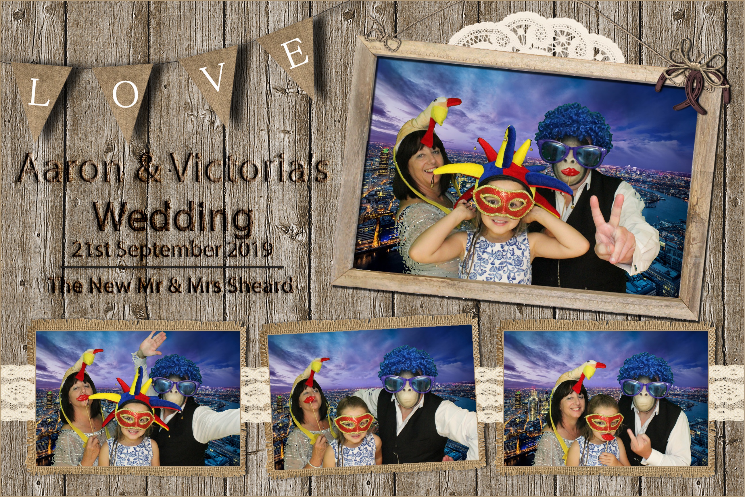 Aaron & Victoria's Wedding  | View more photos from the event at images.mobile-photo-booth.com/u/MobilePhotoBoothUK/Aaron-Victorias-Wedding